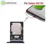Samsung Galaxy A53 5G SM A536B SIM + SIM Card Tray / Micro SD Card Tray Adapter Replacement Bangladesh (New)