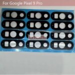 1PCS Google Pixel 9 Pixel9 Pro XL Back Rear Camera Lens With Sticker Adhesive Replacement Part (New)
