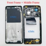 6.78 Inch For Tecno Spark 20 Pro 4G KJ6 Battery Cover LCD Faceplate Frame Front Middle Frame Back Housing Door Replacement Parts (New)