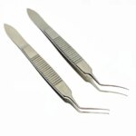Capsulorhexis Forceps 1.8mm Incision Stainless steel Utrata Capsulorhexis Forceps ophthalmic surgical instrument (New)