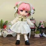 Doki Natsuki Doki OB11 Doll Clothes Literature Club! High Quality Full Set Body Accessories Collect Birthday Christmas Gift (New)