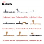 Mute Switch Power Key Ribbon Asus Zenfone 3 Max M1 M2 Laser Deluxe 55 Shot Plus ON OFF Volume Button Control Flex Cable (New)