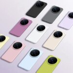 Shockproof Soft Liquid Silicone Case For VIVO X200 Ultra X300 X300S X200 Pro Mini, Skin Fleece Protection Cover Retail Package (New)