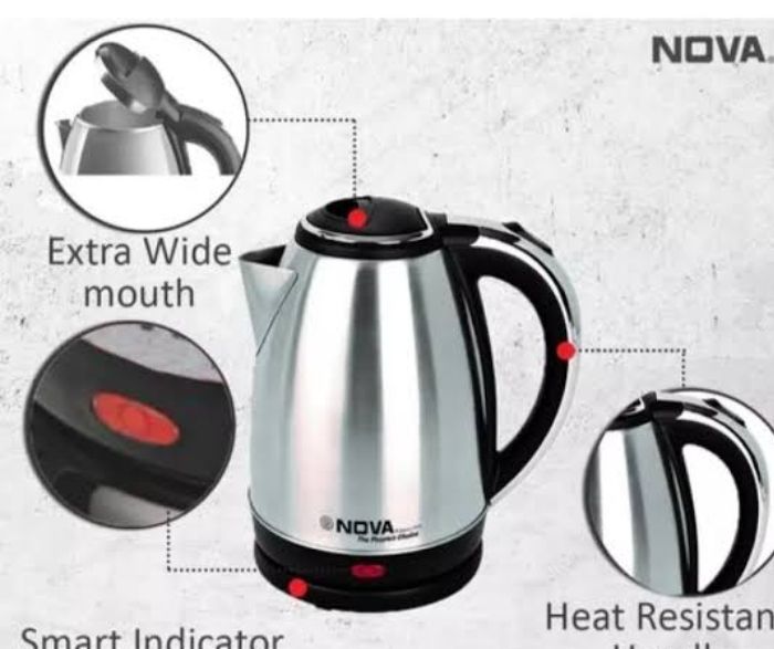 S40c39b668f18498e947dd93c77aebb29D NOVA 2L Electric Kettle – Perfect for Tea, Coffee, and Hot Water Preparation - Image 1