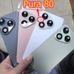 New Huawei Pura 80 Battery Cover Back No Logo Glass Panel P80 Pro Rear Housing Case With Camera Lens Repair Parts (New)