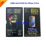New Model DD Br 120Hz Soft OLED LCD Screen iPhone 15 Pro LCD Display LCD Screen Touch Digitizer Assembly (New)