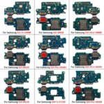 USB Charger Dock Connector Charging Port Microphone Flex Cable For Samsung S22 S23 S24 Plus Ultra S21 Fe 5G S901B S906B S908B (New)