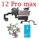 Speaker iPhone X Xs 11 12 Pro Max XR Proximity Sensor Sound Earpiece Speaker Flex Cable Phone Parts Bangladesh (New)
