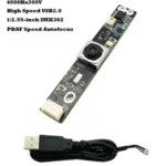 4K 12MP HD IMX362 PDAF Speed USB2.0 Camera Module Autofocus With Digital Microphone UVC compliant Plug and Play Laptop Bangladesh (New)