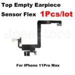 1pcs Earpiece Just Sensor Flex Cable for iPhone X XS XR 11 12 13 Pro Max Earpiece Proximity Light Not Empty Speaker Repair Parts (New)