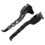 Motorcycle Brake Clutch Levers Black Chrome New For Suzuki Boulevard M109R 2006 2007 2008 2009 2010 2011-2017 (New)