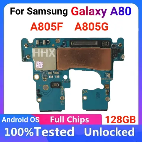 S431fc9e4184e4a3ab9fe0a127973785dt_480x480q75 For Samsung Galaxy A80 A805F Motherboard SM-A805F SM-A805G Logic Board Mainboard Full Chips Android OS 100%Tested Good Working (New) - Image 1