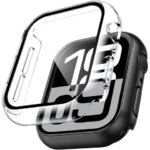 Glass+Cover For Apple Watch case 10 9 8 7 6 SE 5 iWatch Accessorie Screen Protector iWatch series 46mm 44mm 40mm 41 45mm 38 42mm (New)
