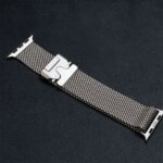 Titanium Official 1:1Strap Apple watch Ultra B 49mm S10 46 42 45 44mm 38 40 41 Milanese bracelet iWatch 10 9 8 7 6 5 SE 4 (New)
