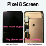 Google Pixel 8 LCD Screen with Dot Touch Digitizer Full Assembly Complete Replacement Repair Part for Device Fix (New)