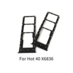 Infinix Hot 40 40i X6836 X6528B SIM Card Tray Slot Holder Adapter Socket Repair Parts Bangladesh (New)