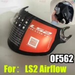 Original Lens for LS2 OF562 Open Face Motorcycle Helmet Visor Windshield Replacement Accessory for LS2 Airflow Helmet (New)