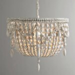 American Nordic French Bohemian Style Wood Bead Lamp Living Room Dining Bedroom Corridor Cloakroom Ceiling Lamp Pendant Lamp (New)