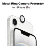 Camera Lens Protector IPhone 16e Metal Ring Tempered Glass Camera Screen Protector IPhone 17 pro max air Accessories Bangladesh (New)