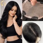 360° Cover Human Hair Topper 18x20cm Silk Base Hand-Made Topper | Comfort Wear Clip-in Hairpiece | Straight Wholesale Hair Price (New)