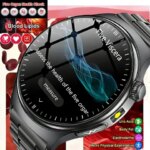 2026 New Accurate Diagnosis ECG Smart Watch Body Fat Blood oxygen BP Health Sport HD AMOLED Screen call Smart watch Men Women (New)