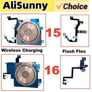 S44ef6a993f88474da48872d18f5093f8B_300x300 1 Wireless Charging Coil Flash Flex Cable iPhone 16Plus 16 15 Pro Max Charger Panel Sticker WPC Pad Tape Parts Bangladesh (New) - Image 1