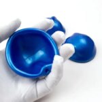 Watch Case Open Ball Blue 7cm Diameter Durable Rubber Safe Reliable Portable Watch Friction Ball Professional Repair Tool (New)