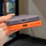 New Original Technology Woven Magnetic Case iPhone 17 16 15 14 13 Pro Max Fundas Magsafe Wireless Charger Official Cover (New)