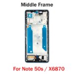 Middle Frame Infinix Note 50s X6870 LCD Front Frame Housing Bezel With Side Button (New)