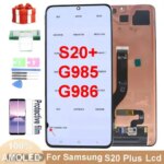 6.7"AMOLED LCD For Samsung Galaxy S20 Plus G985 G985F/DS LCD Display Touch Screen For Samsung S20+ 5G G986B LCD Display Digitize (New)