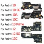 Charging Port Charge Board Xiaomi Redmi 12 5G 12C 10 Prime