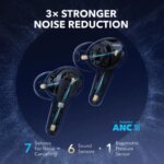 Global Version Soundcore Liberty 4 Pro Earbuds Control With Touch Bar Display 3X Stronger Noise Reduction Adaption ANC 30 (New)
