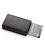Anti-theft RFID credit card holder minimalist wallet pocket slim card holder card holder pu leather for men and women (New)