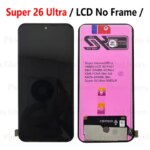 AMOLED Screen itel Super 26 Ultra LCD Touch Digitizer Sensor Display Panel Assembly Itel S26 Ultra Screen Replacement (New)