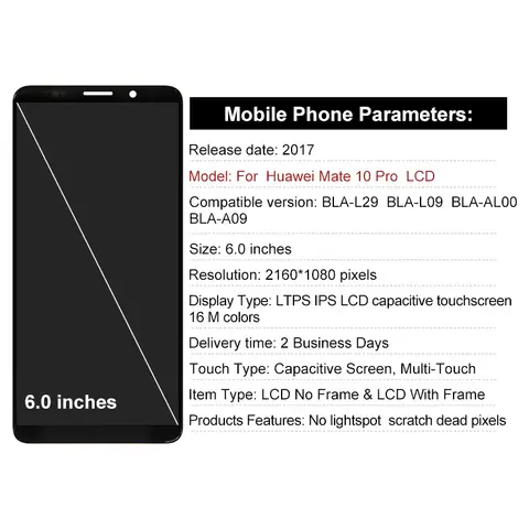 S4628142b9ce24bde8cc62e53fdef81e43_480x480q75 60 IPS Huawei Mate 10 Pro LCD Touch Screen Digitizer Assembly HUAWEI BLA-L29 BLA-L09 BLA-AL00 Display Replacement Part (New) - Image 1