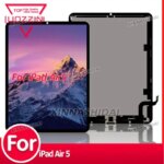 New Display iPad Air 5 LCD 5th Gen Air 5 2022 A2588 A2589 A2591 Display Touch Screen Digitizer Assembly Panel Replacement (New)