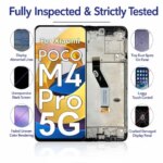 OLED LCD Xiaomi Poco M4 LCD M5 Display Touch Screen Digitizer Assembly Poco M4 Pro 4G LCD m4 PRO 5G Display TFT Replace (New)