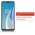 CPH2469 Display Screen With Frame OnePlus Nord N20 SE N20SE LCD Screen Display Frame+Touch Panel Digitizer Replacement Parts (New)
