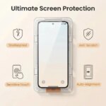 2Pcs One-Click Dust Free Glass Huawei Nova 15 Pro Nova 15 Max Nova 15 Ultra Oleophobic Screen Protect Film Tempered Glass (New)