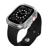 Case cover Apple Watch series 8 7 49mm 45mm 41mm 44mm 40mm 44 45 mm All-around Clear frame iwatch Ultra 4 3 5 se 6 7 49 mm (New)