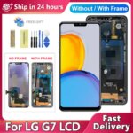 61'' LCD LG G7 ThinQ LCD Display Touch Screen Digitizer Assembly Replacement LG G7 ThinQ G710TM G710N G710EMW Display (New)