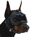 K9 Dog Tactical Helmet Protection Goggles for Belgium/Netherlands/German Shepherd Pet Working Dog and Large Dog Similar Size (New)