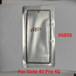 Infinix Note 40 Pro Hot 50 Pro+ Plus 4G 5G X6850 X6851 X6880 Curved Touch Screen Front Outer Glass Panel with OCA (New)