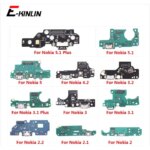 Charger Dock USB Charging Port Plug Board With Microphone Mic Flex Cable Nokia 31 51 Plus 21 2 22 3 32 42 5 Parts (New)