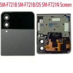 1.9" AMOLED LCD External Screen For Samsung Galaxy Z Flip 4 F721 F7210 F721U/B/N Display Touch Screen Digitizer Replacement (New)