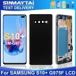 S10 Plus Samsung Tested S10+ G975F G975U G975W G975 LCD Display Touch Screen Digitizer Assembly Replacement Bangladesh (New)