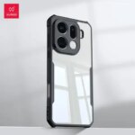 Xundd For Oppo Find X9 Find X9 Pro Case,Airbags Shockproof Bumper Shell,Stripes Transparent Back Cover For Find X9 Pro Fundas (New)