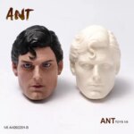 Painted 1/6 Scale American Male Sculpt Classic Christopher Male Head Reeve Carving Unpainted Model Fit 12" Action Figure Body (New)