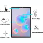 2pcs 9H Tempered Glass Samsung Galaxy Tab S6 105'' 2019 SM-T860 SM-T865 Clear Screen Protector Anti Scratch Protective Film (New)