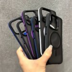 Luxury Matte Phone Case For iPhone 11 12 13 14 15 16 17 Pro Max Plus Air Magnetic Bumper Back Cases Cover (New)